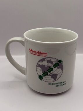 Vintage Johnson & Johnson Legacy Coffee Mug